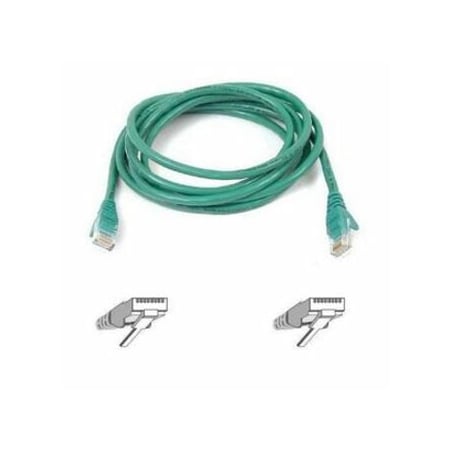 Belkin 5Ft Cat5E Snagless Patch Cable, Utp, Green Pvc Jacket, 24Awg, T568B,  A3L791-05-GRN-S
